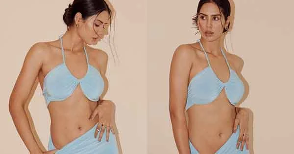 Sonam Bajwa’s sultry hot avatar in this skimpy top and long skirt is too hot to handle.