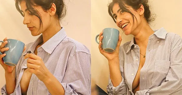 Sonia Rathee goes braless in unbuttoned shirt – shows her bold look.