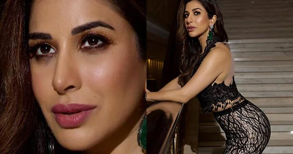 Sophie Choudry is raising the heat in this sexy black outfit – see photos.