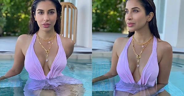 Sophie Choudry’s wet sensuous avatar in swimsuit wows fans – see photos.