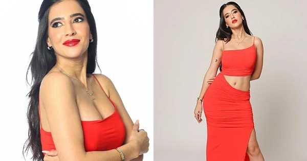 Splitsvilla 14 winner, Soundous Moufakir, in high slit outfit turns the heat up – see now.