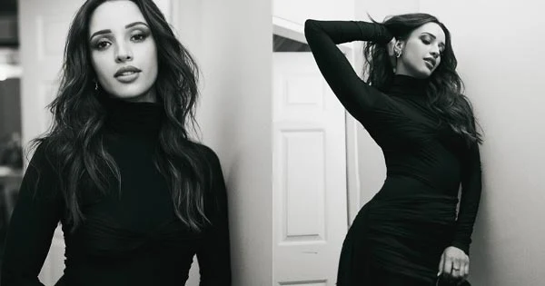 Tripti Dimri in black bodycon dress flaunted her toned figure – see photos.