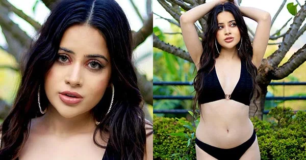 Urfi Javed in black bikini is too hot to handle – see this popular stylish Indian model raise the heat.