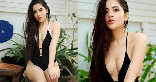 Urfi Javed in black swimsuit looks too hot to handle – see photos.