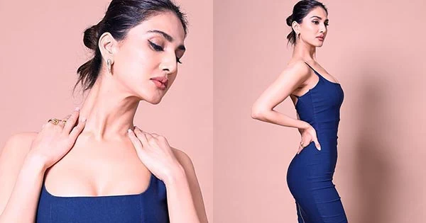 Vaani Kapoor in body hugging blue dress looks too hot to handle – see now.