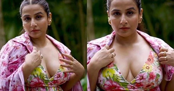 Vidya Balan put on a busty display in latest photoshoot for GlobalSpa Magazine – see now.