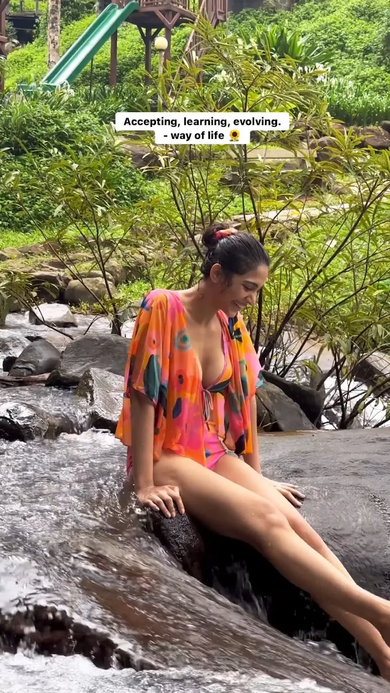 Yogita Bihani bikini cleavage sexy legs