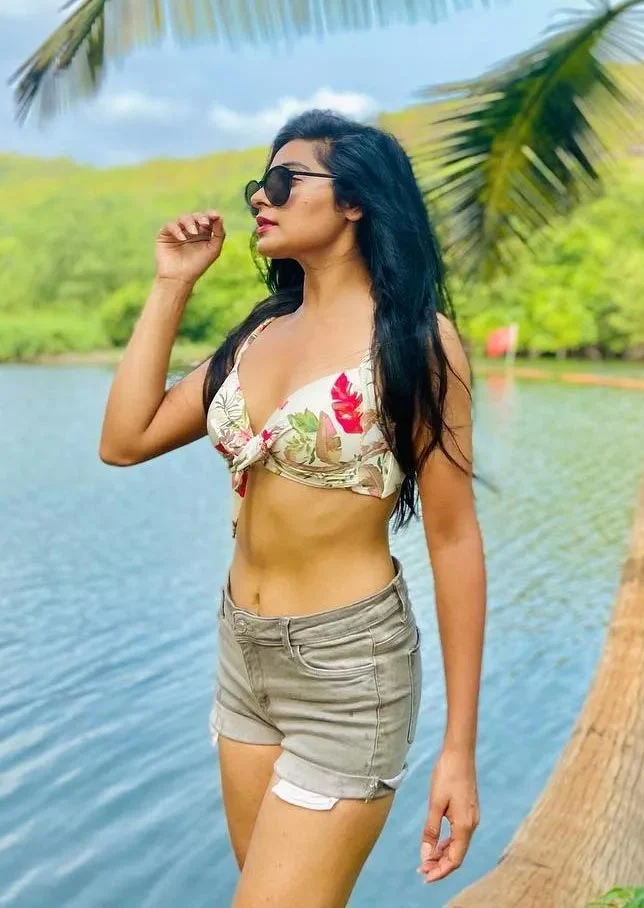 Yukti Kapoor bikini top madam sir tv actress