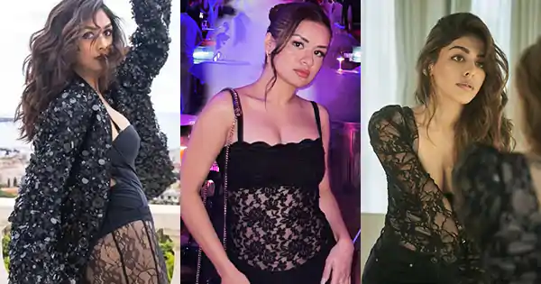 9 Bollywood actresses in sheer outfits – raised the heat in lace black.