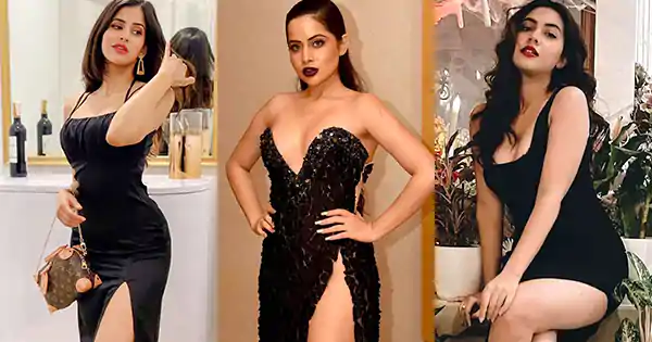 8 Indian influencers in black high slit dresses – who looked best?