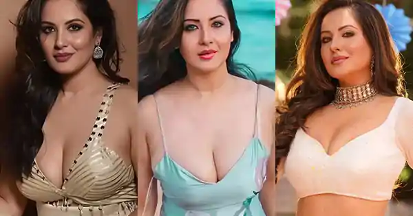 puja banerjee cleavage busty indian bollywood actress