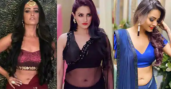 Anita Hassanandani navel show hot pics – hottest Indian TV actress.