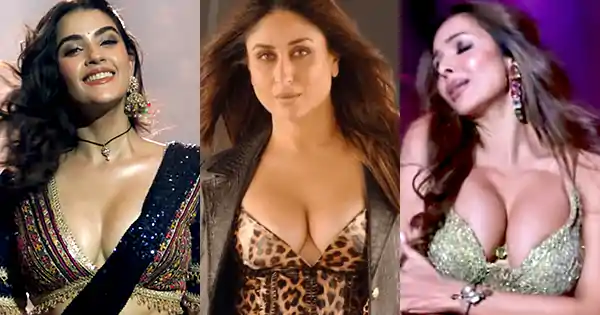 10 Indian actresses who put on a busty display in songs.