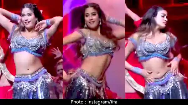 janhvi kapoor iifa 2024 dance performance hot