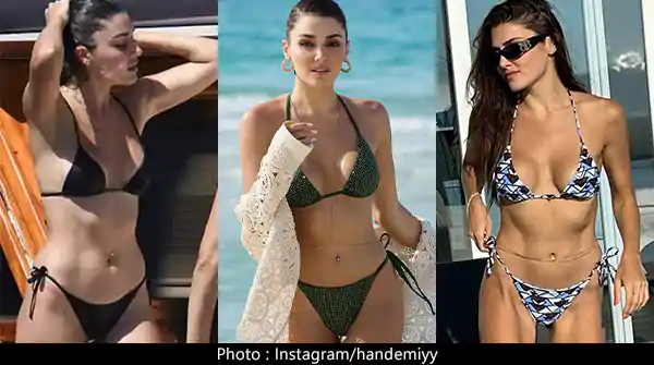 Hande Ercel in string bikinis – 9 hottest pics of this popular Turkish actress.