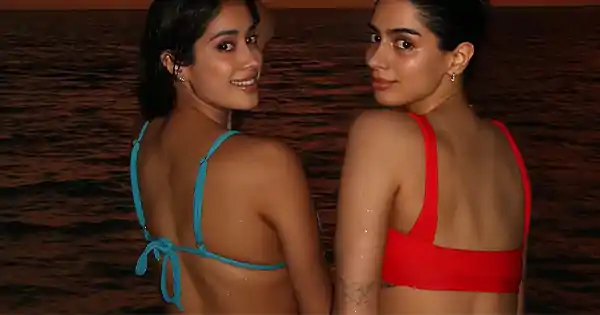 Janhvi Kapoor in bikini with sister Khushi Kapoor – see viral pics.