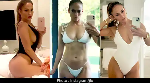 9 hot Jennifer Lopez selfies in bikini and swimsuits which set social media on fire.