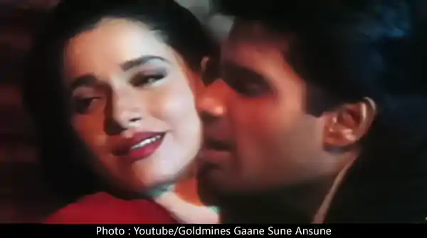 Neelam Kothari hot romantic song with Suniel Shetty – watch video.