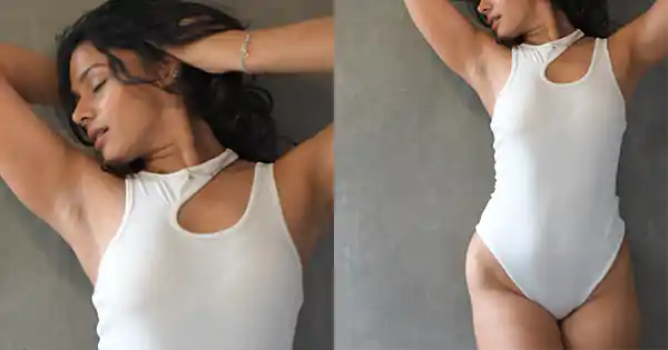 Pranati Rai Prakash in white swimsuit is too hot to handle.