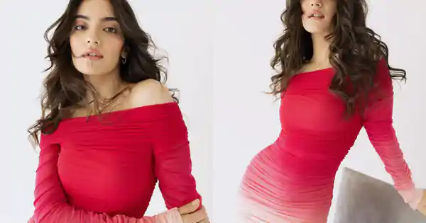 Laapataa Ladies actress, Pratibha Ranta, in pink bodycon dress wows fans.