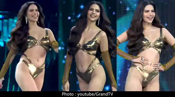 Rachel Gupta in bikini – Miss Grand International 2024 winner.