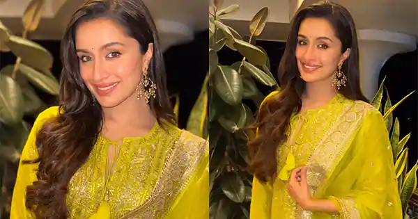 shraddha kapoor yellow salwar suit beautiful indian actress