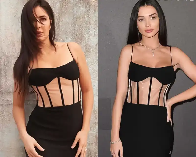 Katrina Kaif vs Amy Jackson – Celebrities in same outfits – 40.