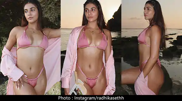 Radhika Seth in pink bikini flaunted her sexy figure – see latest hot pics.