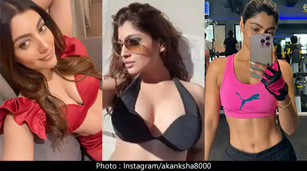 11 Akanksha Puri hot selfies in stylish and gym outfits – Dons & Darlings actress.