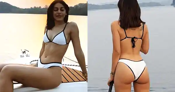 Alaya F in white bikini flaunts her slim sexy figure – dropped these new pics and video.