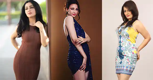 bhabhi ji ghar par hain actress bodycon dress