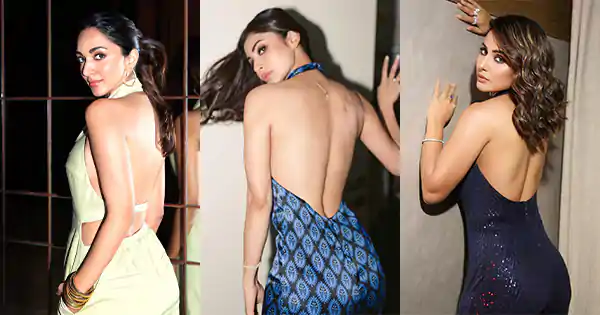 10 Bollywood actresses in backless jumpsuit flaunting their sexy back.