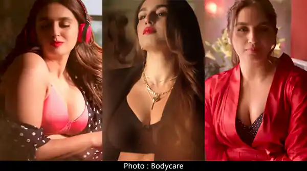 Huma Qureshi in bra for lingerie ad – watch hot video.