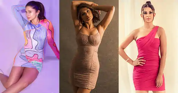 7 hot looks of Jennifer Winget in short bodycon dresses.