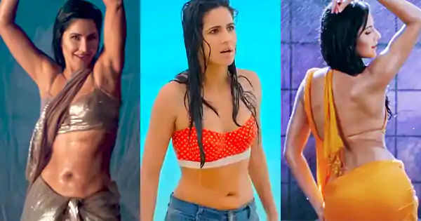 8 Katrina Kaif wet looks in sarees and swimsuits which set screens on fire.