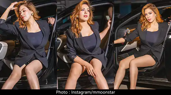 Munmun Dutta flaunting her sexy legs in black attire – Babita Ji sets Instagram on fire.