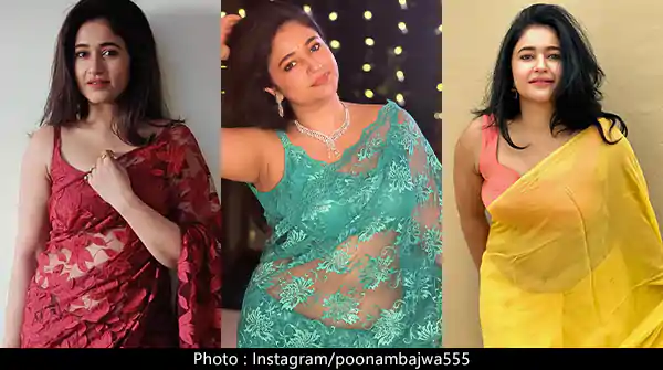 7 times Poonam Bajwa in sheer sarees wowed fans – see now.