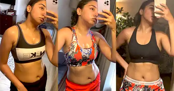 15 Prajakta Koli selfies in gym outfits – Mismatched actress’ post workout sweaty glow.