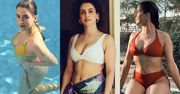 18 hot Sanya Malhotra bikini photos – known for Dangal, Kathal and Aankh music video.