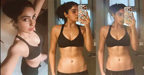 Madam Sir actress, Yukti Kapoor, flaunts her fine abs and sexy toned figure in latest selfies.