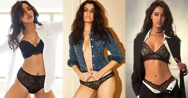 7 Indian actresses in lace underwear showed their bold sexy look.