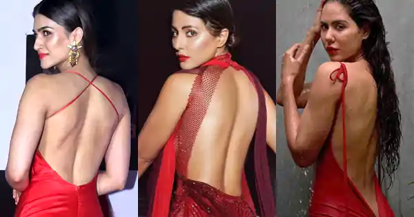 15 Bollywood actresses sexy back show in red dresses – who looked hottest?