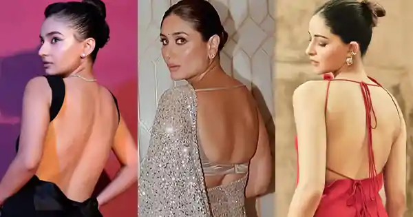 Best of 2024! – 30 Indian actresses sexy back shows in stylish outfits.