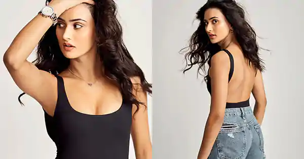 Sanchi Rai flaunted her sexy back in black top with jeans – Barbarik actress raised the heat.