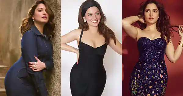 Best of 2024! – Tamannaah in bodycon dresses flaunting her curvy figure – 7 hot pics.