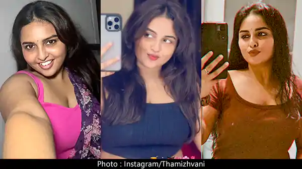 Thamizhvani selfies tamil actress curvy